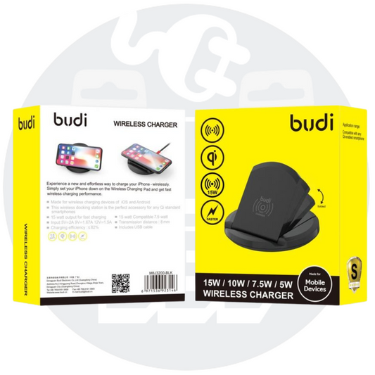 BUDI 15W Folding Wireless Charger